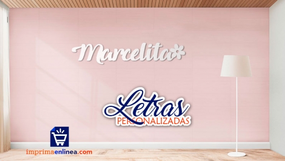 [Image: ¡Paga $7 en Lugar de $14 por Letras Personalizadas (hasta 1 m de Ancho y 25 cm de alto) Fabricadas en Trovicel o MDF (Imitación de Madera)!m]