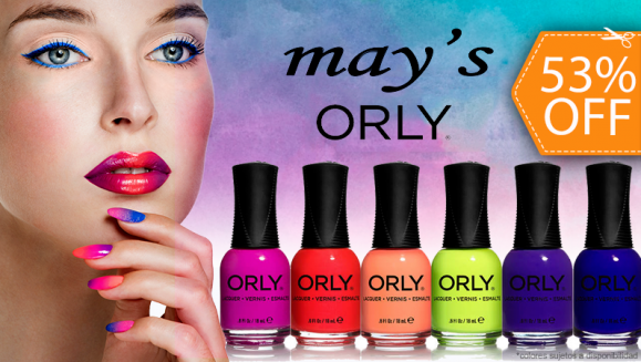 [Image: ¡Paga $10 en Lugar de $21.50 por 3 Esmaltes de Colores a Elección Marca ORLY!m]