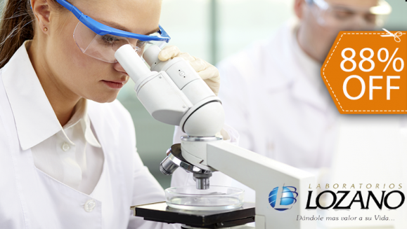 [Image: ¡Paga $14 en Lugar de $115 por 17 Exámenes de Laboratorio para Analizar Niveles de Colesterol, Glucosa Triglicéridos, Creatinina, Ácido Úrico, Urea en Sangre y Más!m]