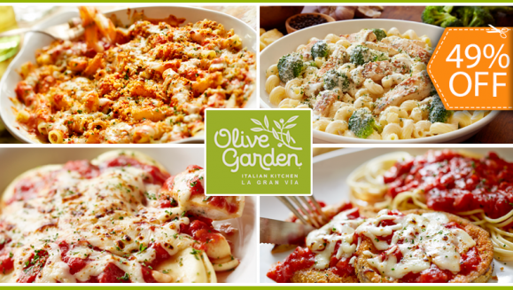 [Image: ¡Paga $15 en lugar de $29.68 por 2 Platos de Pasta a Elección entre: Chicken Broccoli Fettuccine, Five Cheese Ziti, Cheese Ravioli o Eggplant Parmigiana + Bowl de Ensalada + 4 Breadsticks + 2 Bebidas! ¡Solo 300 Cupones Disponibles!m]