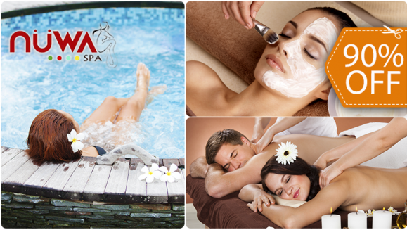 [Image: ¡Paga $22 en Lugar de $225 por Día de Spa en Pareja que Incluye: 2 Masajes Relajantes (Sueco + Piedra Calientes) + 2 Faciales de Limpieza Profunda + 2 Exfoliaciones de Rostro + 2 Mascarillas Faciales Hidratantes + Sauna y Jacuzzi!m]