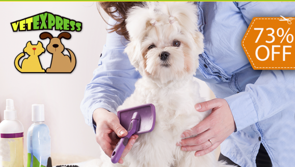 [Image: ¡Paga $12 en Lugar de $45 por Grooming para Tu Mascota: Baño, Limpieza de Oídos y Glándulas Anales, Corte y Limado de Uñas, Perfume, Moño o Pañoleta + Cepillado de Dientes + Desparasitación Oral + Desparasitación Inyectada!m]