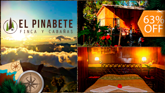 [Image: ¡Paga $82.50 en Lugar de $220 por Estadía de 2 Noches en Cabaña para 4 Personas + 8 Desayunos + Fogata Nocturna + Karaoke + Juegos de Mesa!m]