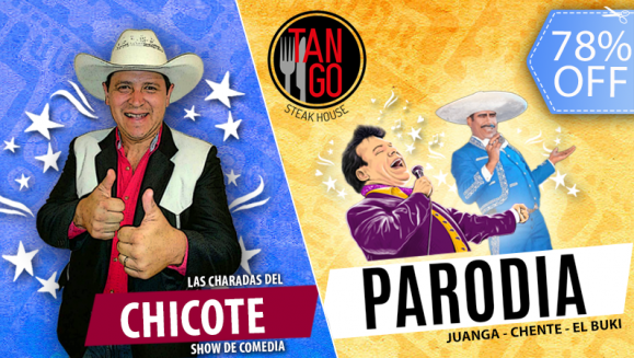 [Image: ¡Paga Q55 en lugar de Q250 por Pase Doble para Show de Parodia de Juan Gabriel y El Monólogo de El Chicote!m]