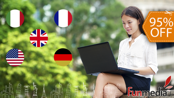 [Image: ¡Paga $22 en Lugar de $405 por 12 Meses de Curso Online de Idioma a Elección: Inglés, Alemán, Italiano o Francés + Certificación por Cada Nivel del Curso Aprobado (Garantizado por la Comisión Europea) + BONO: 3 MESES MÁS DEL CURSO SELECCIONADO!m]