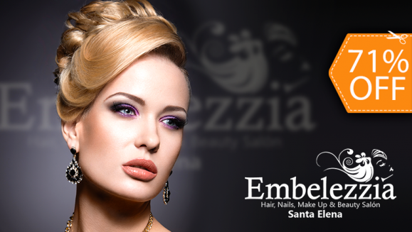 [Image: ¡Paga $25 en lugar de $86 por Maquillaje Profesional + Peinado + Lavado Spa + Manicure y Pedicure Express + Esmaltado Permanente en Manos!m]