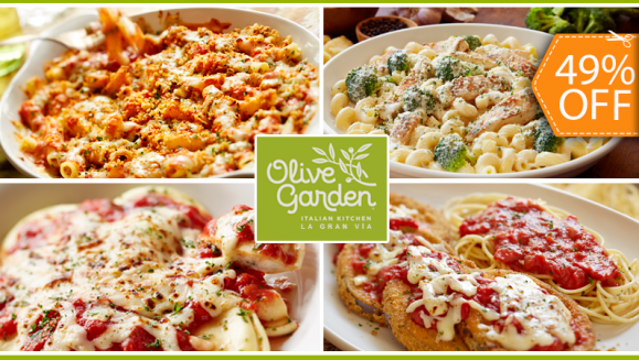 [Image: ¡Paga $15 en lugar de $29.68 por 2 Platos de Pasta a Elección entre: Chicken Broccoli Fettuccine, Five Cheese Ziti, Cheese Ravioli o Eggplant Parmigiana + Bowl de Ensalada + 4 Breadsticks + 2 Bebidas!m]