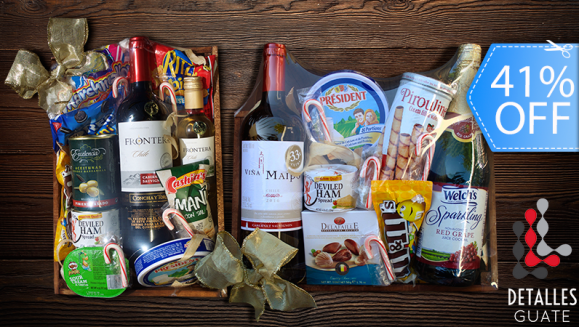 [Image: ¡Paga Q285 en lugar de Q480 por Canasta Navideña Premium a Elección con Productos Gourmet!m]