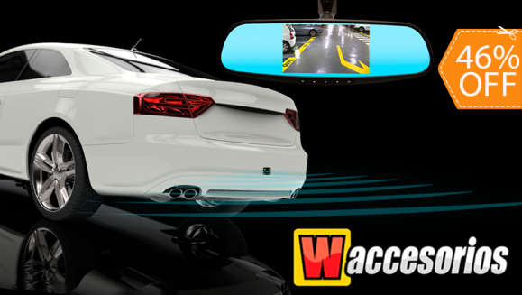 [Image: ¡Paga $75 en lugar de $140 por Retrovisor con Cámara de Reversa!m]