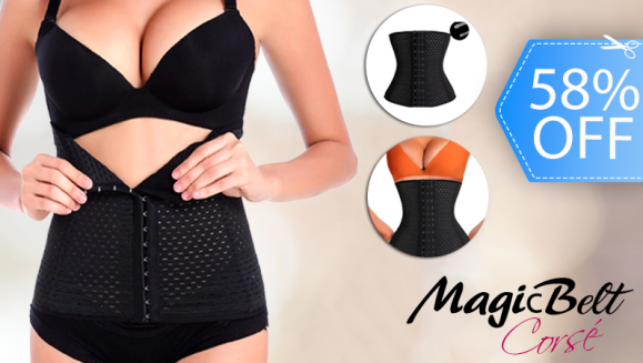 [Image: ¡Paga Q125 en lugar de Q300 por Faja Magic Belt Corsé para Corrección de Postura y Moldeo de Cintura!m]
