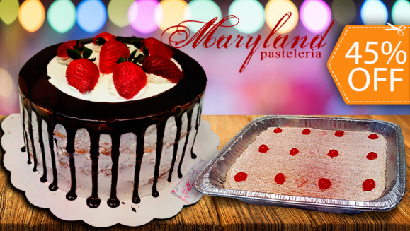 [Image: ¡Paga $12 en Lugar de $22 por Postre a Elección entre 3 Leches o Naked Cake!m]