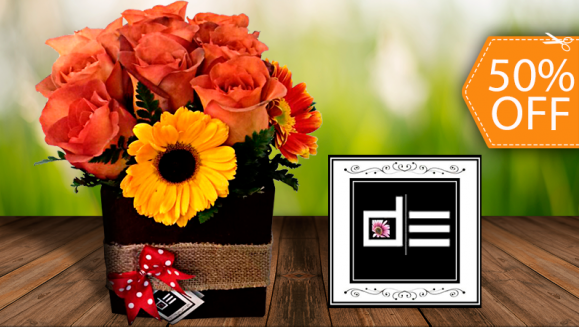 [Image: ¡Paga $19 en Lugar de $38 por Arreglo de 12 Flores a Elección: Rosas, Lirios, Gerberas o Girasoles! ¡Solo 103 Cupones Disponibles!m]