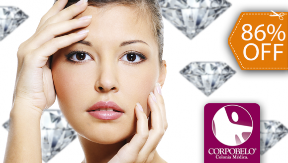 [Image: ¡Paga $19 en Vez de $135 por 2 Sesiones Faciales con: 1 Microdermoabrasión con Punta de Diamante + Limpieza Facial Profunda con Vaporización, Tonificación, Extracción de Puntos, Alta Frecuencia, Mascarilla e Hidratación + Certificado de $15 en SPA!m]