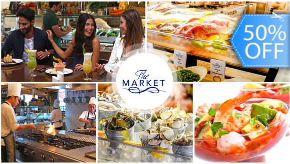 [Image: ¡Paga Q149.50 en lugar de Q299 por Buffet de Mariscos, Pescados y Ceviches + Variedad de Guarniciones + Barra de Micheladas y Más!m]