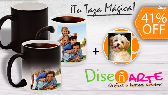 [Image: ¡Paga $9.50 en Lugar de $16 por 1 Taza Mágica Fotográfica (Revela el Diseño, Fotografía o Imagen al Contacto con el Agua Caliente) + 1 Foto Taza!m]