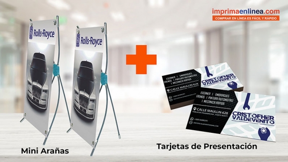 [Image: ¡Paga $9.99 en Vez de $25 por Paquete Publicitario a Elección: 100 Flyers + 200 Tarjetas de Presentación o 25 Brochures + 200 Tarjetas de Presentación o 2 Banner Mini-Araña + 200 Tarjetas de Presentación o 20 Tent Card + 200 Tarjetas de Presentación!m]