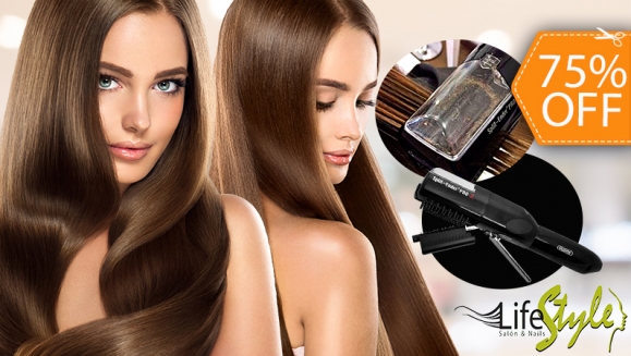 [Image: ¡Paga $15 en Lugar de $60 por Tratamiento Capilar Wella Hidratante + Lavado Spa + Corte con Split Ender (Elimina Puntas Abiertas sin Tocar el Largo) + Secado + Manicure con Esmaltado + Depilación de Cejas y Bozo!m]