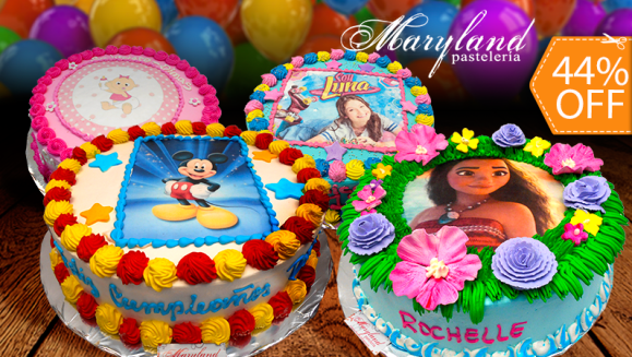 [Image: ¡Paga $25 en Lugar de $44.95 por Pastel Redondo de 40 Porciones con Relleno Premium + Decoración con Fotografía o Imagen Impresa en Papel de Arroz!m]