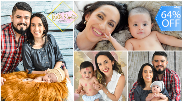 [Image: ¡Paga Q109 en lugar de Q299 por Sesión Fotográfica del Día de la Madre hasta para 6 Personas que Incluye: 20 Minutos de Toma de Fotografías + 4 Impresiones 4 x 6 + Fotos Digitales!m]