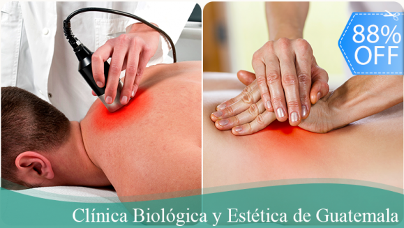 [Image: ¡Paga Q59 en vez de Q500 por Terapia Láser contra Dolores de Espalda, Cuello y Hombros con: 1 Sesión de Láser Terapéutico + 1 Sesión de Terapia Manual Ortopédica + Aplicación de Vitamina D o Complejo B + Aplicación de Bálsamos!m]