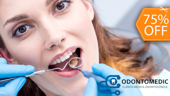 [Image: ¡Paga $20 en Lugar de $80 por 2 Rellenos o 4 Sellantes + Limpieza con Ultrasonido + Pulido Dental + Consulta Odontológica + Diagnostico Bucodental!m]