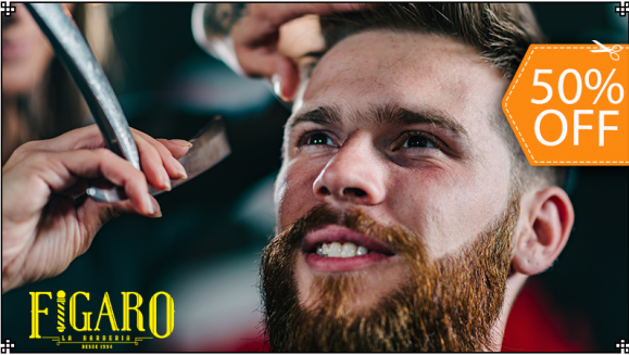 [Image: ¡Paga $10 en Lugar de $20 por 2 Cortes de Cabello o 1 Afeitado de Barba y 1 Corte de Cabello + Masaje en Hombros + 1 Bebida!m]