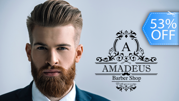 [Image: ¡Paga Q45 en lugar de Q95 por Servicio de Barbería a Elección entre: A) Corte de Cabello Personalizado + Lavado Spa + Peinado + Producto + Masaje Express Ó B) Corte de Barba o Rasurado + Vapor + Bálsamo + Masaje Express + Bebida!m]