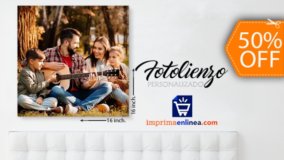 [Image: ¡Paga $5 en Lugar de $10 por Fotografía o Imagen Impresa en Lona Mate y Montada en Marco de Madera de 16 x 16 Pulgadas!m]