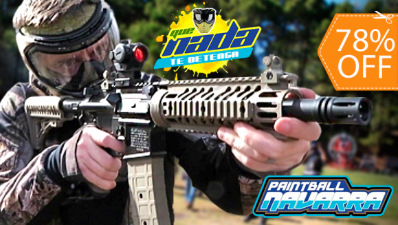 [Image: ¡Paga $10 en Lugar de $46 por Paintball para 4 que Incluye: 100 Paintballs + 4 Marcadoras Tippmann TMC + 4 Máscaras + 4 Chalecos Protectores!m]
