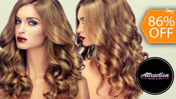 [Image: ¡Paga $18 en Lugar de $125 por Tinte Completo, Retoque o Mechas Balayage, Tradicionales o Babylights + Lavado Spa + Tratamiento de Botox Capilar + Gotas de Finalización de Argán + Planchado, Secado u Ondas!m]