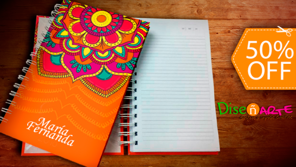 [Image: ¡Paga $6.50 en Lugar de $13 por Cuaderno Personalizado!m]