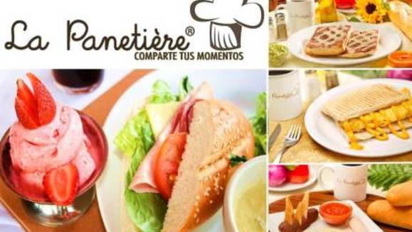 [Image: ¡Simplemente Delicioso! ¡Paga $8 y consume $16 en todo el menú de los restaurantes La Panetière! Válido en todas las sucursales.m]