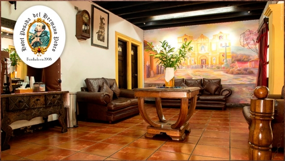 [Image: ¡Paga Q299 en lugar de Q680 por Estadía de 1 Noche para 2 Adultos y hasta 2 Niños en Hotel Posada Hermano Pedro, Antigua Guatemala!m]