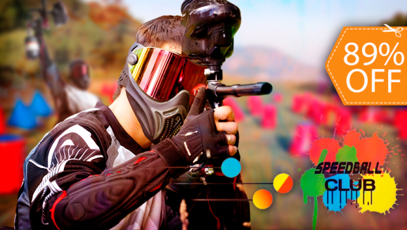 [Image: ¡Día de Paintball hasta para 5 personas! ¡Paga $12 en lugar de $112 por Paquete de Paintball que Incluye: 125 Paintballs + Uso de Campo + Alquiler de 5 Marcadoras + 5 Máscaras + 5 Chalecos + Pase de Aire Ilimitado!m]