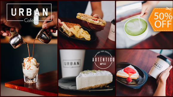 [Image: ¡Paga $5 y Consume $10 en Todo el Menú de Urban Café!m]