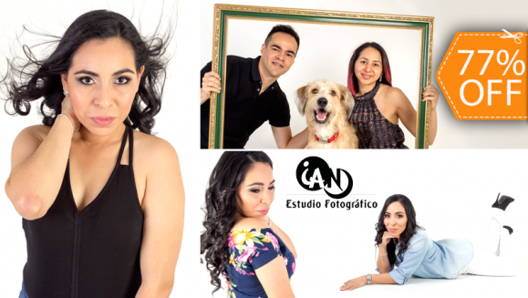 [Image: ¡Paga $23 en Lugar de $100 por Sesión Fotográfica Profesional en Estudio hasta para 5 Personas + DVD con las 25 Mejores Fotografías Editadas!m]