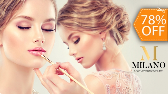 [Image: ¡Paga $20 en Lugar de $92 por Peinado Elaborado + Maquillaje Profesional Marca TIGI + Lavado + Esmaltado Semipermanente en Manos!m]