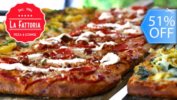 [Image: ¡Paga Q119 en lugar de Q244 por Pizza Romana Gigante (24x16 Pulgadas) + 2 Bebidas Naturales + 2 Postrecitos!m]