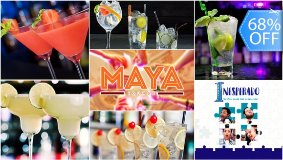 [Image: ¡Paga Q120 en lugar de Q379 por 3 Horas de ALL YOU CAN DRINK de Cocktails a Elección: Mojitos, Cosmopolitan, Margaritas, Gintonic y Daiquiris + Show de Stand Up Comedy!m]