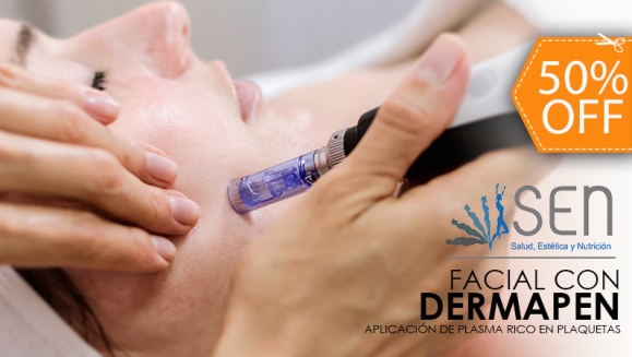 [Image: ¡Paga $75 en Lugar de $150 por 1 Sesión de Dermapen + Plasma Rico en Plaquetas para Rejuvenecimiento del Rostro, Eliminación de Estrías y Cicatrices y/o Evitar la Caída del Cabello!m]
