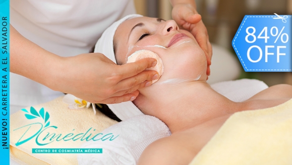 [Image: ¡Paga Q99 en vez de Q599 por Limpieza Facial Profunda con: Espuma Limpiadora + Vapor con Ozono + Extracción de Puntos Negros con Vacumterapia + Pre-Peeling + Peeling o Microdermoabración + Mascarilla Térmica + Altafrecuencia + Crema Nutritiva y Másm]