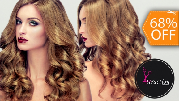 [Image: ¡Paga $18 en Lugar de $56 por Tinte Completo, Retoque o Mechas Balayage, Tradicionales o Babylights + Lavado Spa + Corte de Puntas + Tratamiento Hidratante + Gotas de Finalización de Argán + Planchado, Secado u Ondas!m]