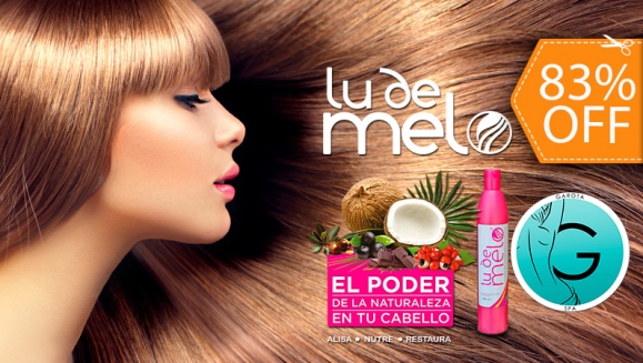 [Image: ¡Paga $29 en Vez de $170 por Alisado Lu de Melo a Elección entre Chocolate, Argán, Samba, Guaraná o Do Brasil Acai + Lavado Detox + Mascarilla Capilar Hidratante Lu de Melo + Shampoo de Keratina Lu de Melo Post Alisado (450 ml) y Más!m]