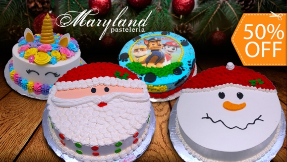 [Image: ¡Paga $26 en Lugar de $52.50 por Pastel Redondo de 40 Porciones con Relleno Premium + Decoración con Fotografía o Imagen Impresa en Papel de Arroz!m]