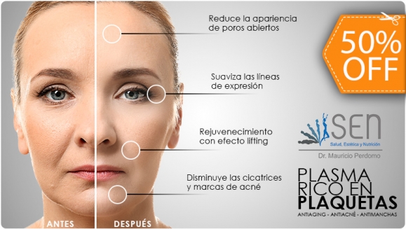 [Image: ¡Paga $175 en Lugar de $350 por 3 Sesiones de Rejuvenecimiento Facial con: 3 Plasmas Ricos en Plaquetas + 3 Microdermoabrasiones + 3 Extracciones de Puntos + 3 Limpiezas Faciales + Consulta Médica!m]