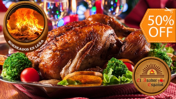 [Image: ¡Paga $88 en Lugar de $175 por Banquete Navideño a Elección para hasta 12 Personas: Pavo Horneado de 12-13 Lbs o Lomo Relleno de 9-10 Lbs o Pierna de Cerdo de 7-8 Lbs o Paella Valenciana!m]