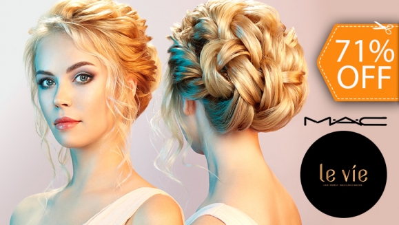 [Image: ¡Paga $20 en Lugar de $70 por Maquillaje Profesional MAC + Peinado Elaborado + Lavado + Tratamiento Capilar Sellador de Coco + Esmaltado Semi-Permanente en Manos OPI!m]