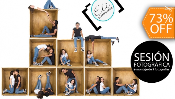 [Image: ¡Paga $20 en Lugar de $75 por 1 Sesión Fotográfica de 30 minutos hasta para 5 Personas en Estudio o 1 Sesión de PhotoBox con Montaje de 9 Fotografías + CD con 25 Fotos Editadas!m]
