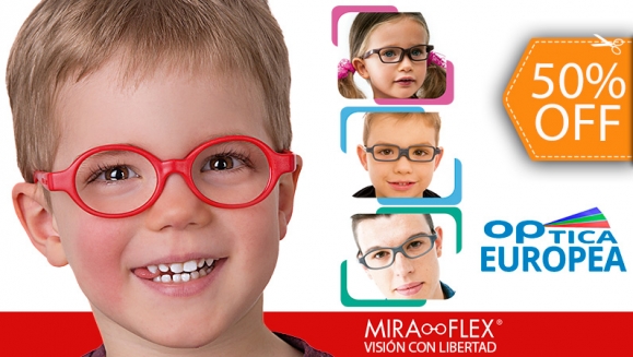 [Image: ¡Paga $150 en Lugar de $300 por Lentes con Aro Miraflex para Bebés, Niños o Adolescentes!m]