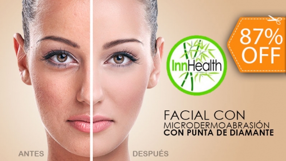 [Image: ¡Paga $24 en Lugar de $190 por 2 Microdermoabrasiones con Punta de Diamante + 2 Limpiezas Faciales + 2 Exfoliaciones + 2 Extracciones de Puntos Negros + 2 Vaporizaciones con Aromaterapia de Lavanda + 2 Mascarillas de Colágeno!m]